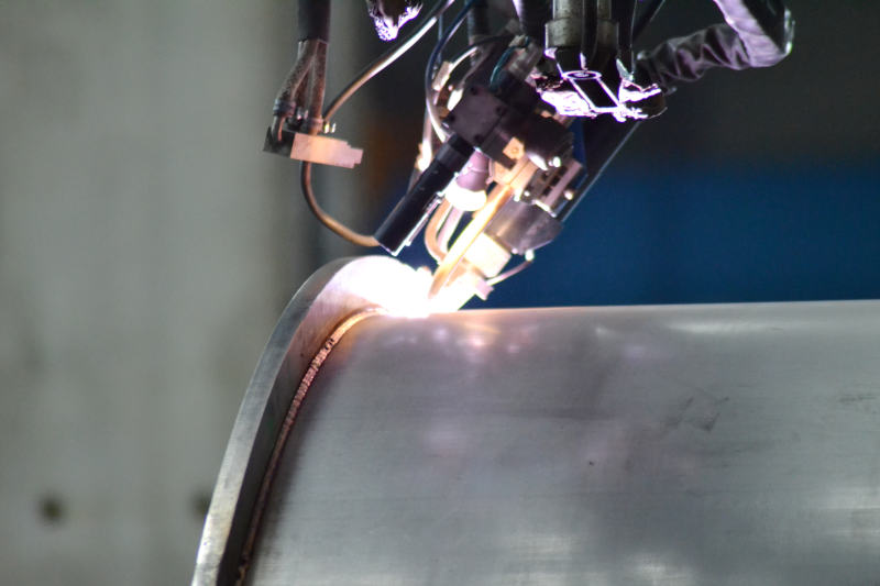 Automatisches WIG-Schweißen von Edelstahl